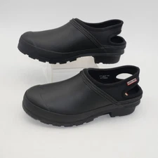  NEW Hunter Women's 6  Original Slingback Clog Black No Box