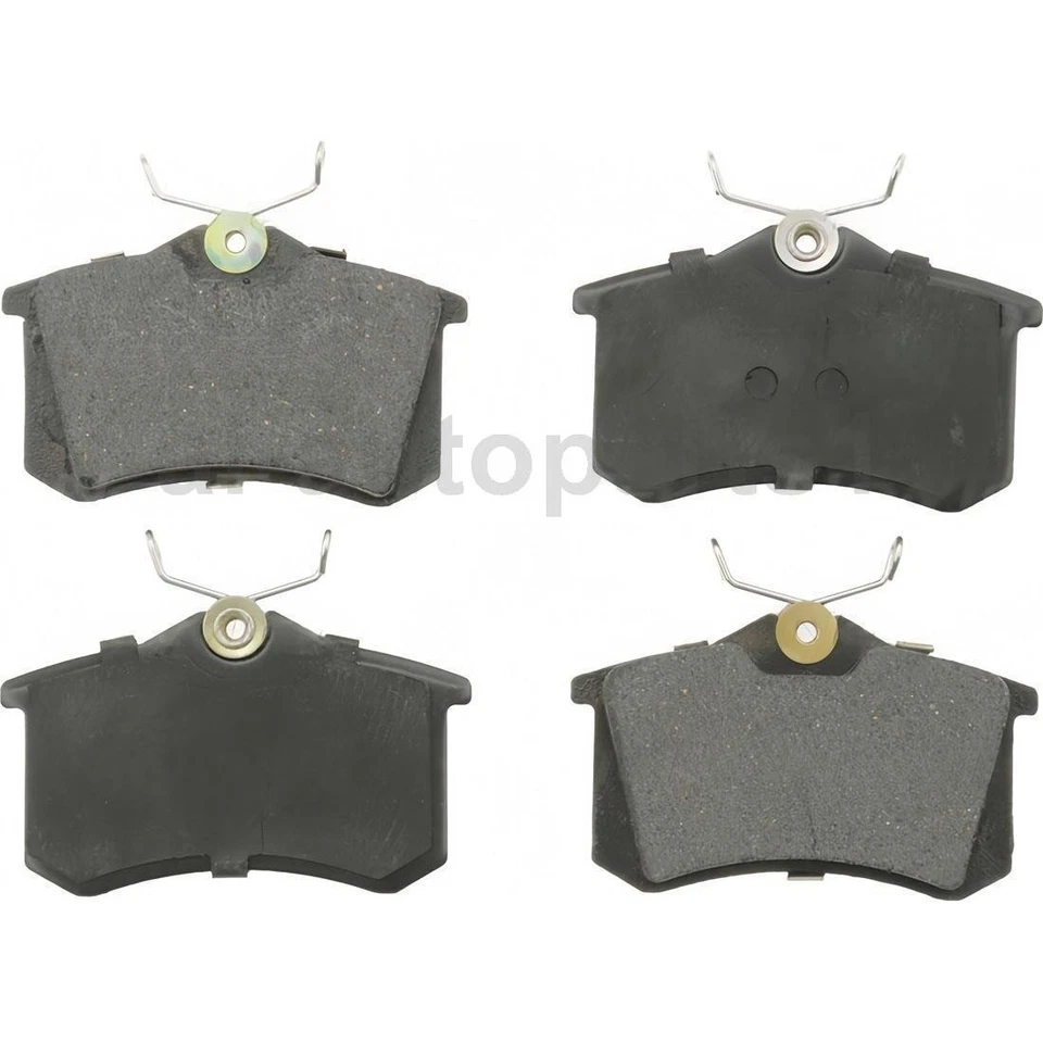 Rotores de freno delanteros traseros + Kit de pastillas de freno para Volkswagen Quantum 1986 1987 1988 Foto 2 de 4