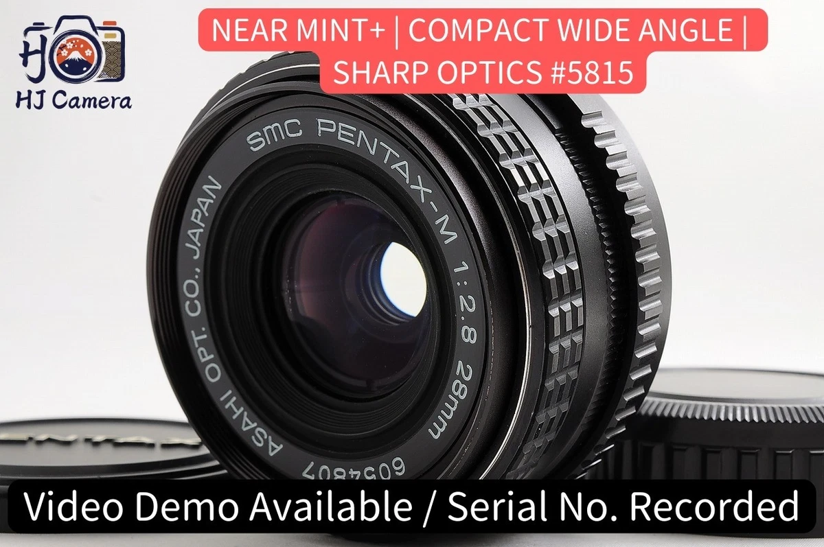Pentax SMC f/2.8 Camera Lenses 28mm Focal for sale - eBay