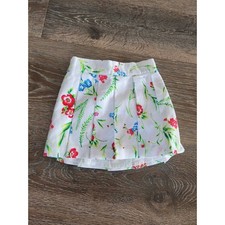 Janie and Jack Baby Girl Pleated Floral Skirt NEW 3-6 months Lined Spring #8