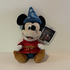 Disney Fantasia Mickey Mouse Sorcerer Plush Stuffed Toy NWT