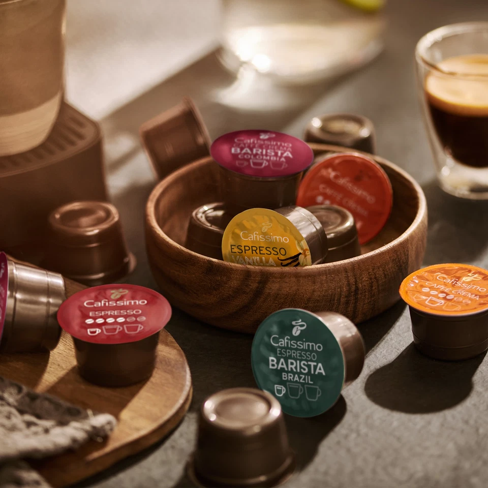 Probierpaket Tchibo Cafissimo Barista Espresso und Caffè Crema Kapseln, 40 Stück - Bild 2 von 4