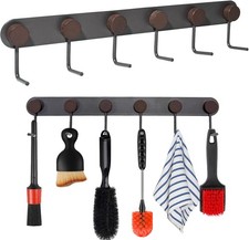 Car Detailing Organizer Brush Hanger Holder Wall-Mounted Rack for Detailing