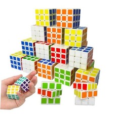 Paquete de 36 mini cubo rompecabezas regalos de fiesta para niños, 1,18 pulgadas 3x3 cubo mágico 36 piezas