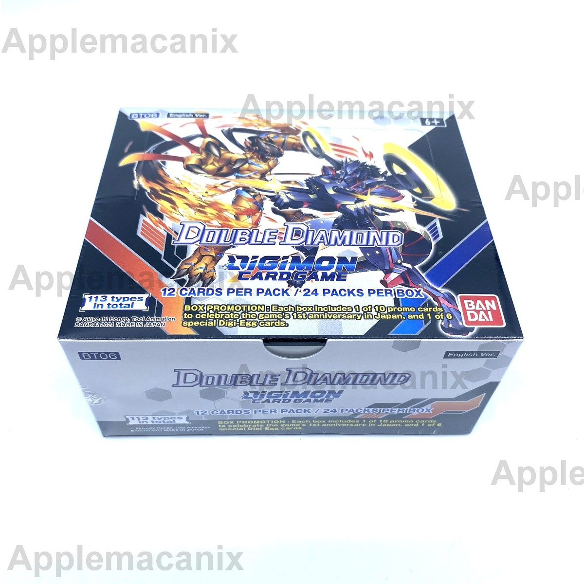double diamond booster box Amazon.com: Digimon Card Game - Double Diamond Booster BT06 main image 0