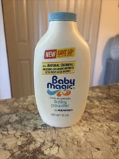 Vintage Baby Magic TALC Baby Powder by MENNEN Natural Oatmeal 13 OZ Rare Prop