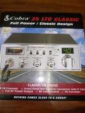 Cobra 25 LTD Classic CB Radio 40 Channel Full Power /Classic Design