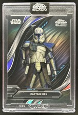 2024 Topps Chrome Black Star Wars Captain Rex Anime Short Prints #SP-8