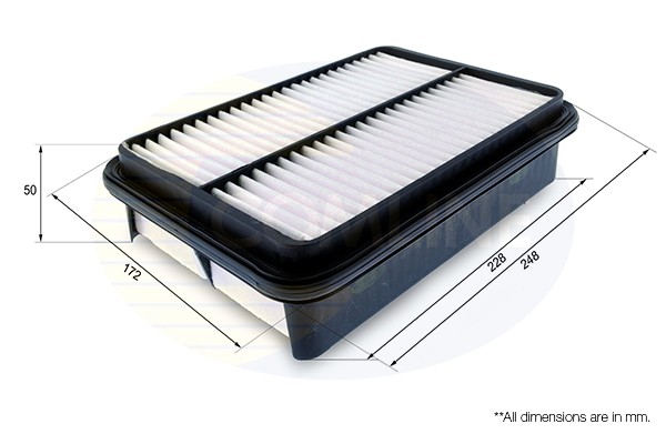 COMLINE CTY12171 Air Filter for CITROËN,ISUZU,MITSUBISHI,PEUGEOT,TOYOTA,VW