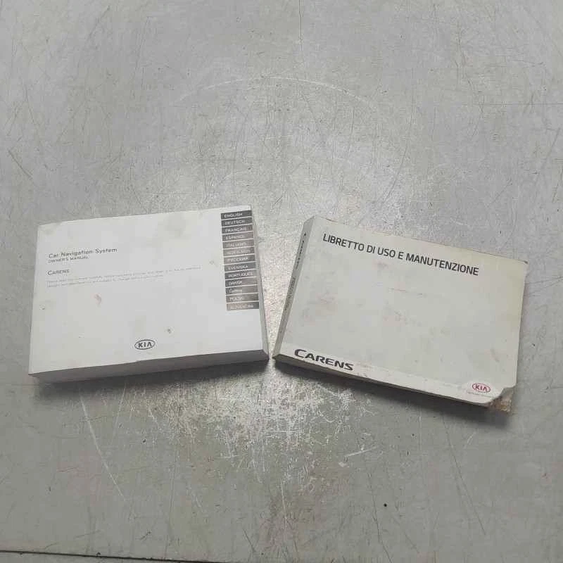 Manuali uso e manutenzione Kia Carens Rondo MK3 1.7 CRDI 85 KW 2015 originali in - Immagine 3 di 3