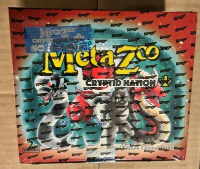 cryptid nation 2nd edition booster box MetaZoo but MetaZoo is our world Metazoo Cryptid Nation 2nd Edition