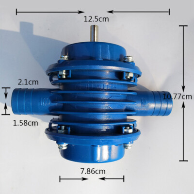 Hand Electric Drill Corrosion Resistant Drill Pump For Water Oil Pesticides
