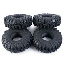 4PCS 2.2" 137mm Tires Soft Rubber Tyres For 1/10 90048 RR10 Wraith RC Crawler
