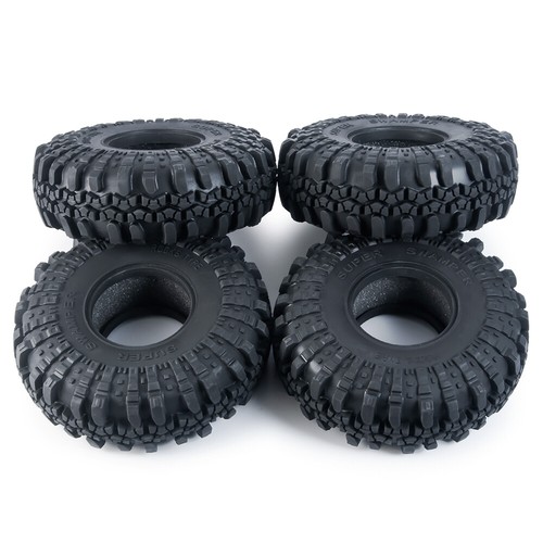 4 Cerchi E Pneumatici 2.2 Beadlock Per RC 1/10 - SCX10 Wraith 90048 90018 TRX4 - FLYXM