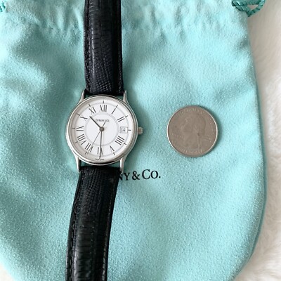 Tiffany & Co. Portfolio 33mm Round Stainless Steel Swiss  display picture 1