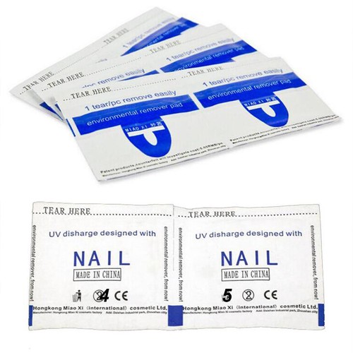 10-400x Disposable Gel Polish Remover UV Soak Off Acetone Nails Removal Wraps AU - Picture 10 of 12