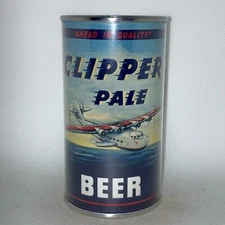 Clipper Pale REPLICA / NOVELTY beer can, paper label