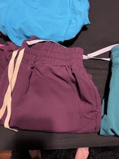 Used Womens Figs Joggers Scrub Pants Large