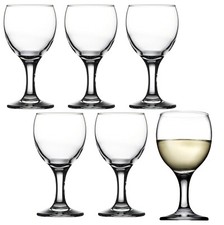 6Pc Set Pasabahce Wine Soda Lime Glasses Champagne Flutes Bar Glassware Stemware