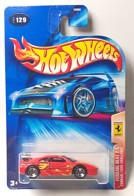 Hot Wheels Ferrari F355 Challenge Heat red 5sp #129 | eBay