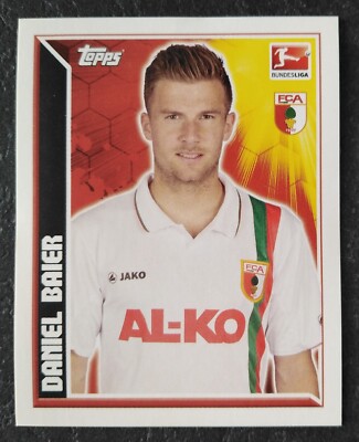 Topps Stickers 31 Daniel Baier FC Augsburg Football Bundesliga 2011/12