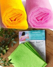 1 pc random color Japanese Exfoliating Wash Towel for Body (medium roughness)