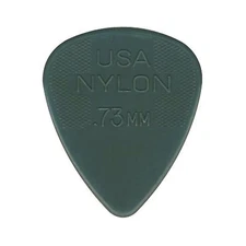 72-Count Jim Dunlop USA 44R.73 Nylon Standard Pack .73mm Grey Guitar Picks