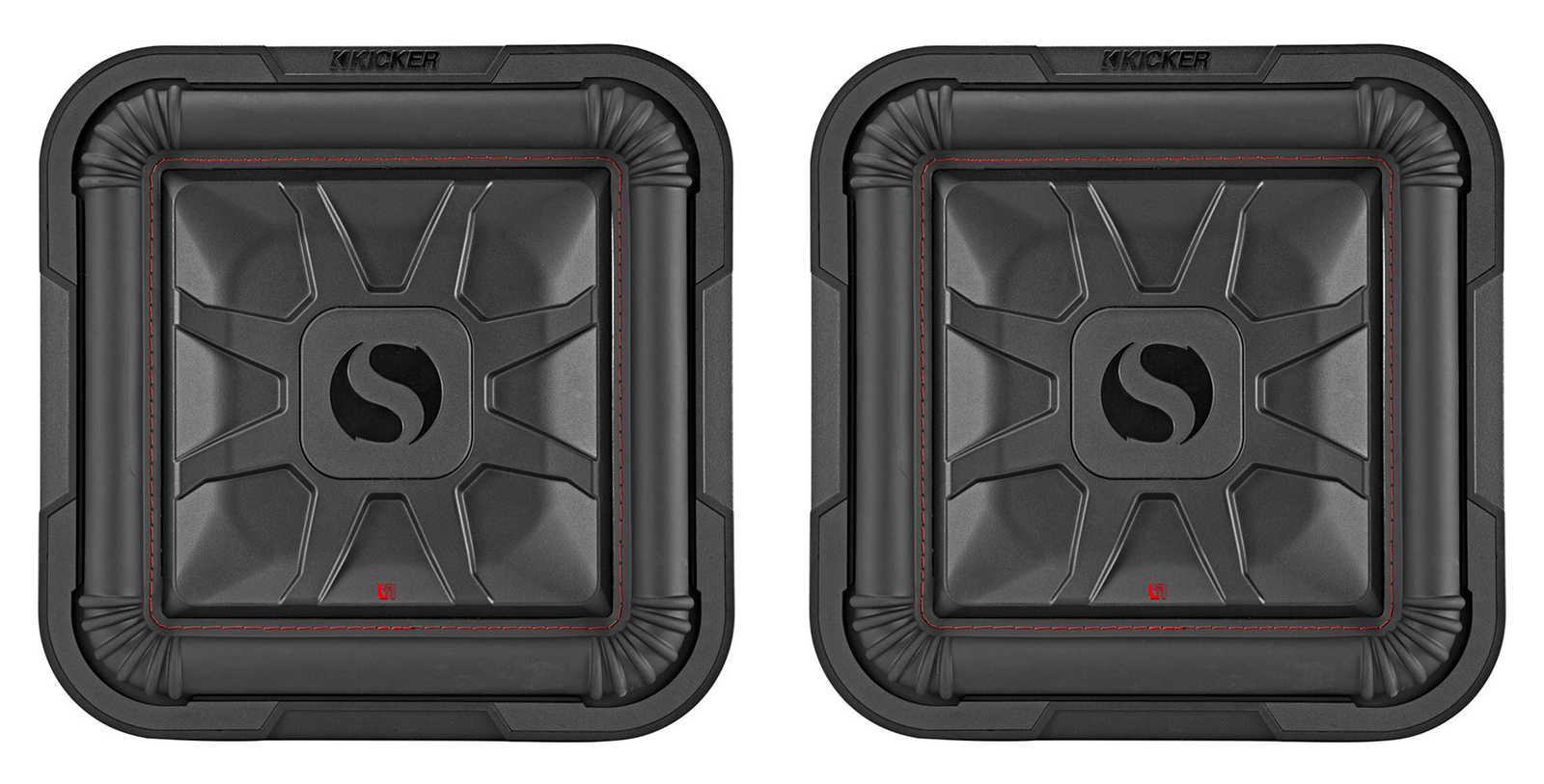 2 KICKER 46L7T124 12 автомобильных сабвуферов L7T мощностью 1200 Вт Solo-Baric Subs L7T124 DVC 4-омный 81490₽