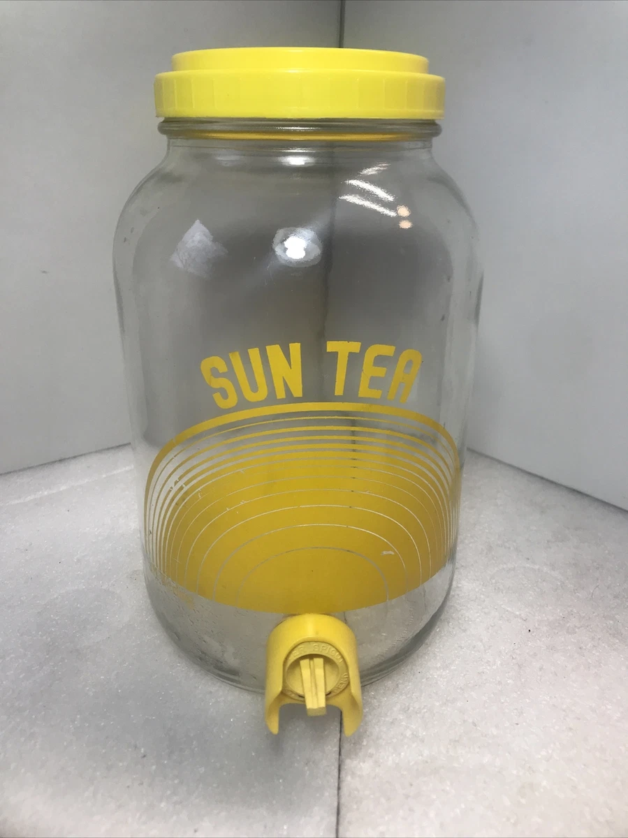 Glass Tea Jug With Spigot