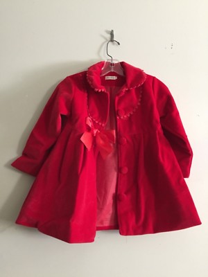 cute coat dress Red Cotton Dress Women's Trench Coat with Matching Belt | Bergman Collection