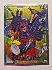2024 Marvel Masterpieces '92 Platinum Magneto Rainbow #49