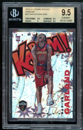 Darius Garland #22 2019 Panini Crown Royale Kaboom card