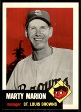 1991 Topps Archives #302 Marty Marion St. Louis Browns