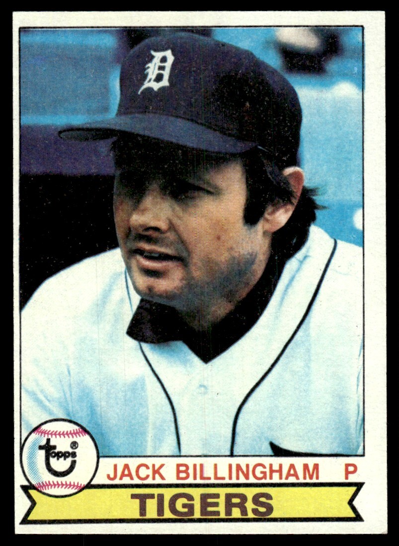 1979 Topps Jack Billingham Detroit Tigers #388