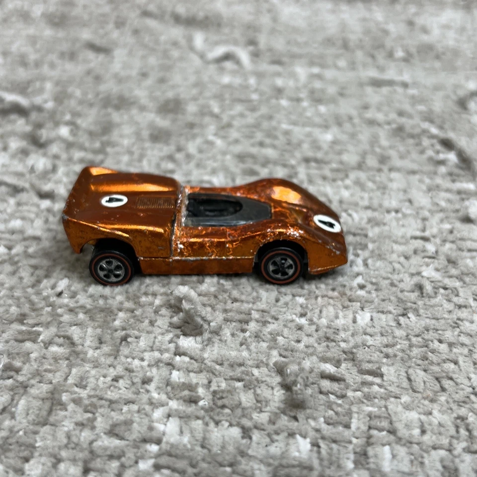 Hot Wheels Redline 1969 Mclaren M6A Metallic Orange - Image 2 of 4