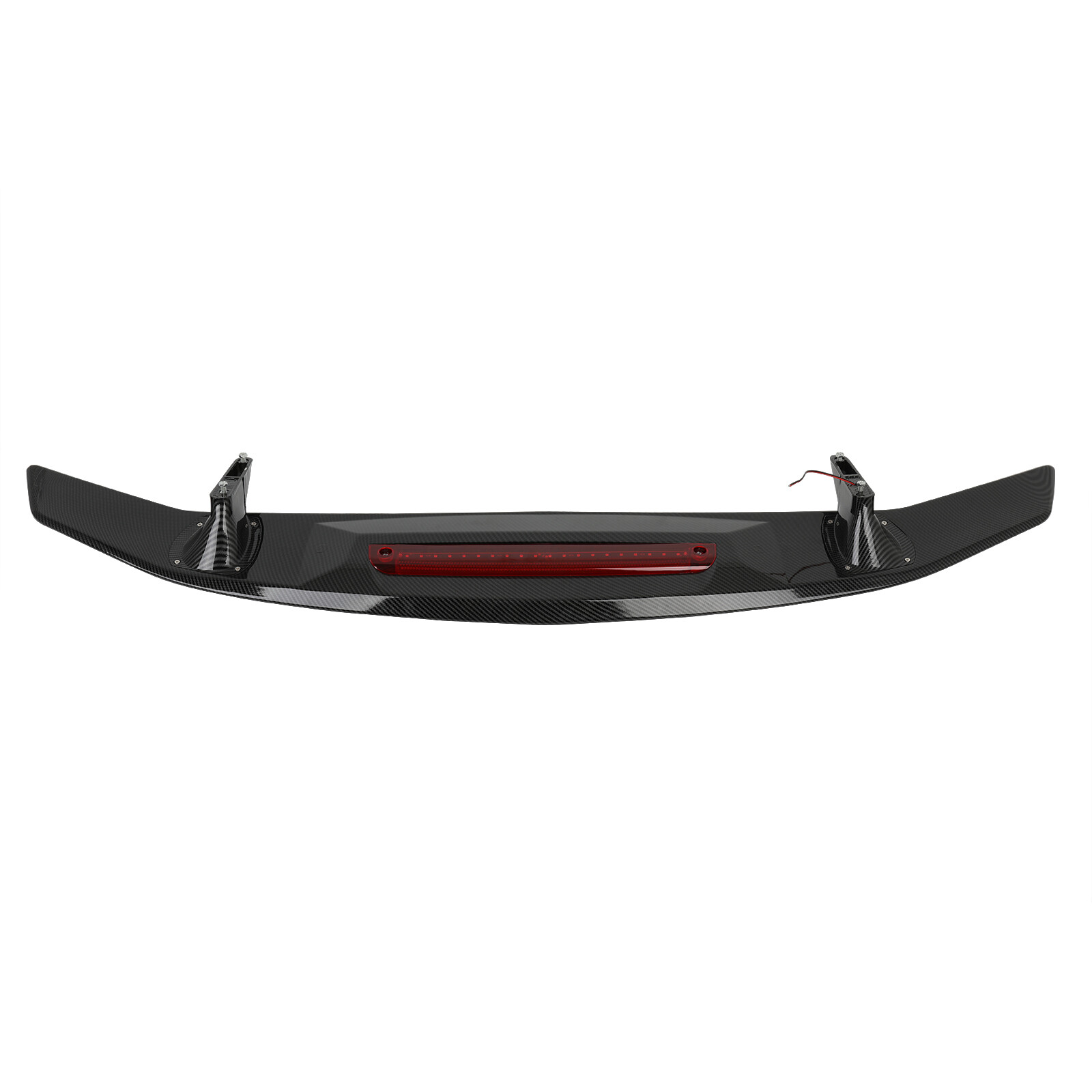For Maserati GranTurismo 52" GT Rear Wing Spoiler with Brake Light Carbon Fiber