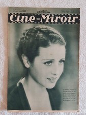 CINE MIROIR N°384 12/08/1932 ROSINE DEREAN ANNIE DUCAUX JEAN GALLAND DOLLY DAVIS