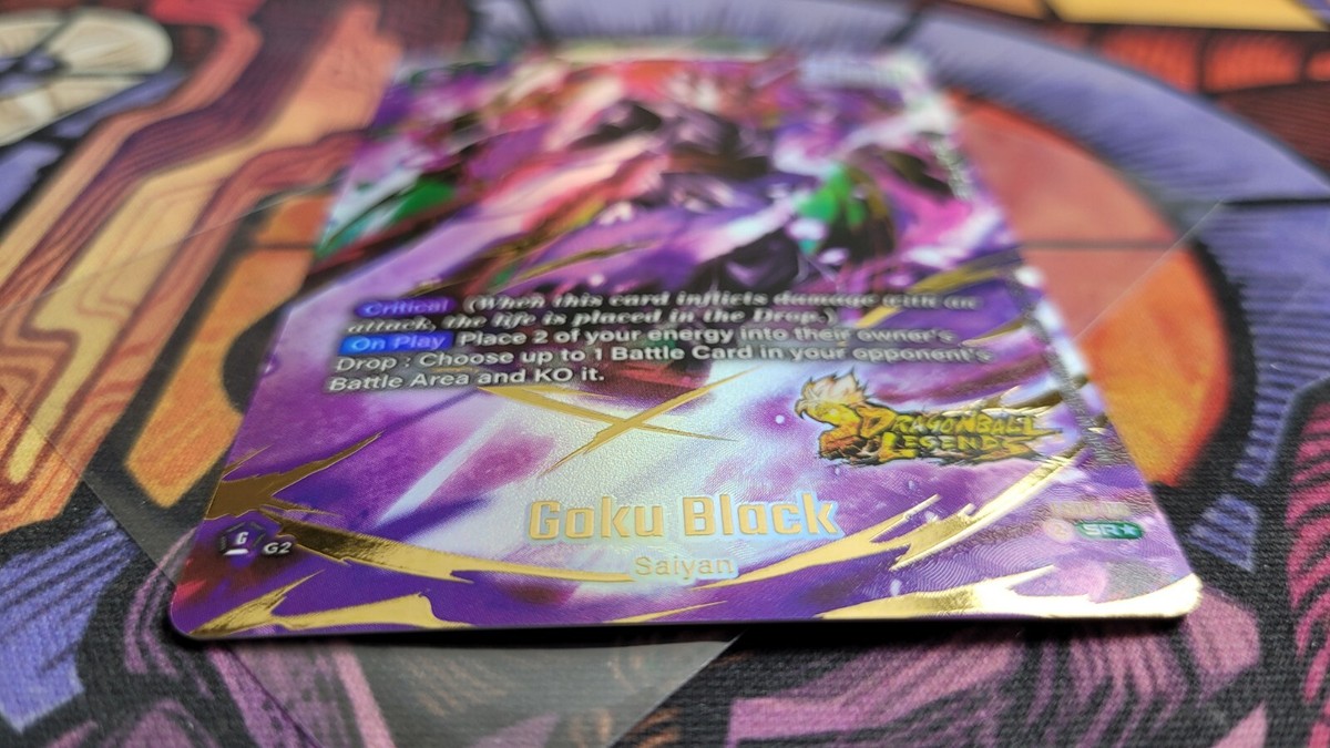 Goku Black FS10-04 Bonus Pack Gold Alternate Art Dragon Ball