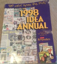 Creating Keepsakes Scrapbook Magazine 1998 Idea Annual 480 Page Layouts