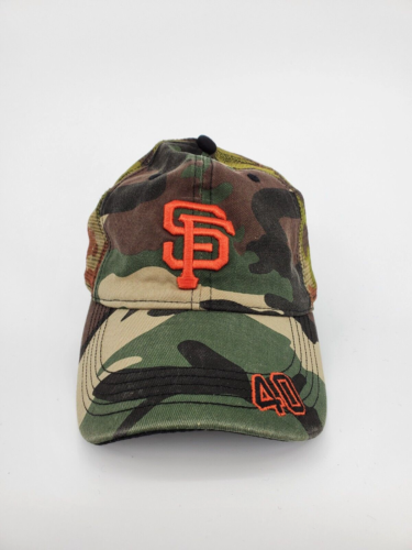 San Francisco Giants Hat Cap Strap Back Adult Adjustable MLB Bumgarner Mens - Picture 1 of 12