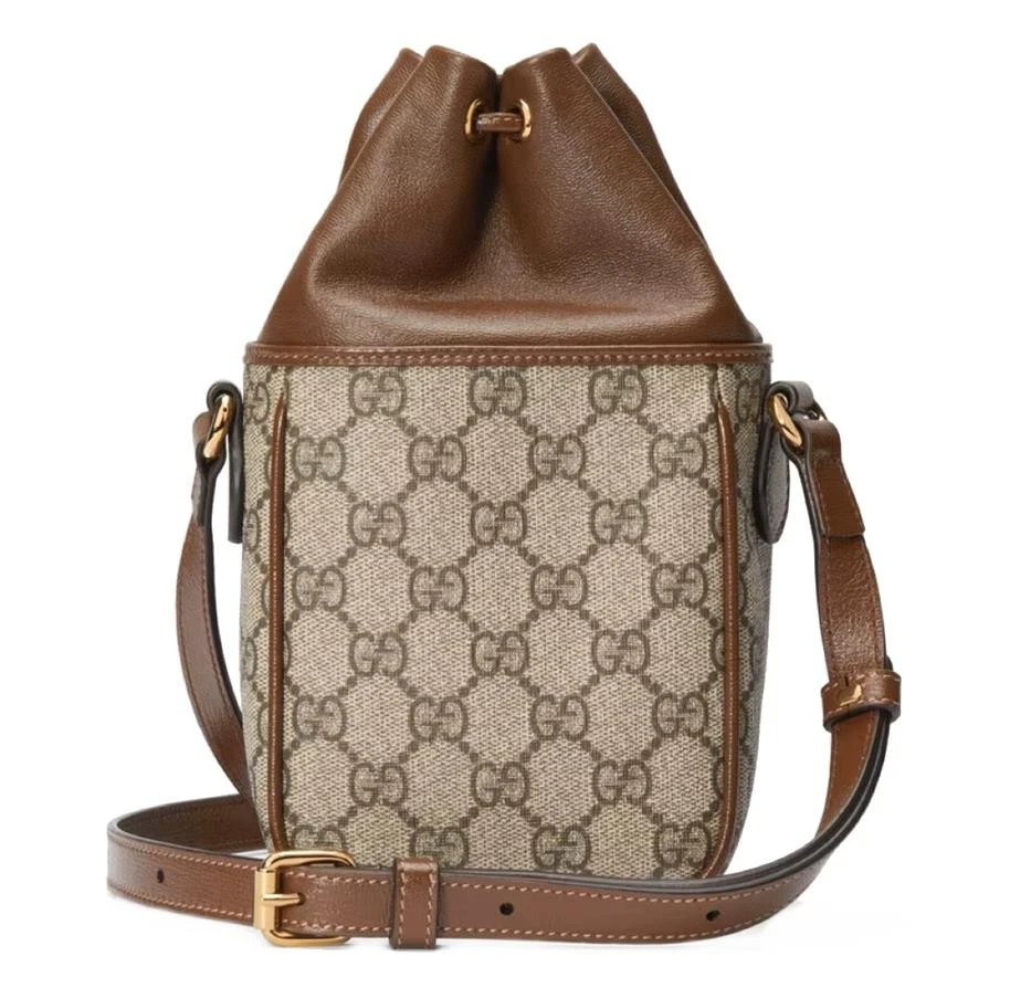NUEVO BOLSO BANDOLERA GUCCI PEQUEÑO GG GUCCISSIMA CUERO MARRÓN BOLSO DE HOMBRO Foto 4 de 4