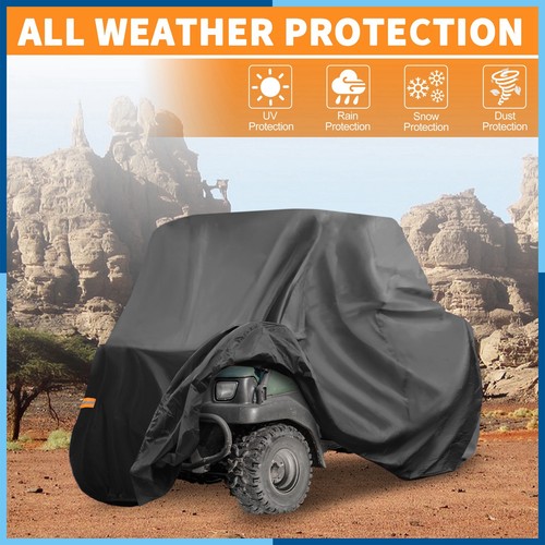 UTV Cover Side by Side Cover for Kawasaki MULE SX Black 210D-PU New - Foto 3 di 6