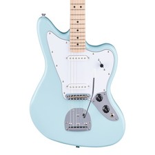 Fender Squier FSR Ltd Edition Affinity Jaguar Electric Guitar, Daphne Blue (NEW)