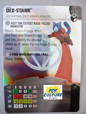 HEROCLIX Lantern Legacy L038 DEX STARR Legacy Card