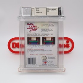 NES Nintendo WIN, LOSE OR DRAW - WATA GRADED 9.4 A++! NEW & Sealed with H-Seam!