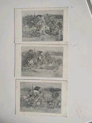 Lot De 3 Cartes Postales Guerre Allemagne France - Photo 1/4