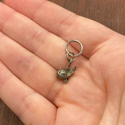 Vintage 925 Sterling Silver Meteor Falling Star Comet Pendant Bracelet Charm