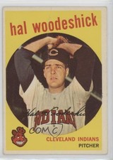 1959 Topps Hal Woodeshick #106 0a1