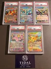PSA 9/10 2025 POKEMON PRISMATIC EVOLUTIONS SURPRISE BOX EXCLUSIVE SEQ SET EEVEE