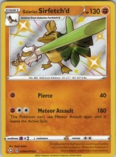 Galarian Sirfetch'd Shiny Holo Rare Shining Fates: Shiny Vault SV064/SV122 NM Ho